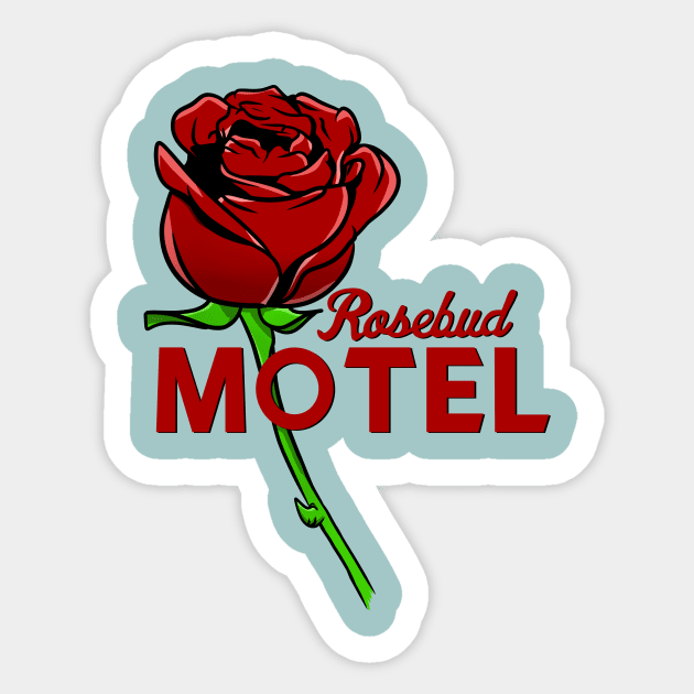 Schitt's Creek Rosebud Motel Sticker by LICENSEDLEGIT